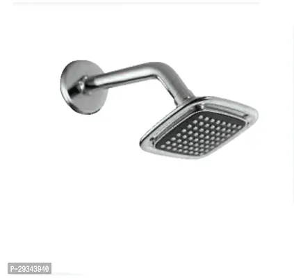 LUXIRIOUS AND HIGH QUALITY  RAIN SH 100 MM BLACK WT 225 MM ARM SQUARE FOR YOUR BATHROOM-thumb0