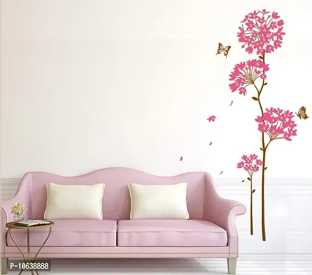 Decals Design 'Flowers Dandelion' Wall Sticker (PVC Vinyl, 70 cm x 50 cm),Multicolour-thumb5