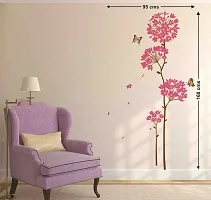 Decals Design 'Flowers Dandelion' Wall Sticker (PVC Vinyl, 70 cm x 50 cm),Multicolour-thumb1