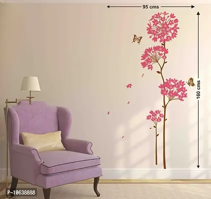Decals Design 'Flowers Dandelion' Wall Sticker (PVC Vinyl, 70 cm x 50 cm),Multicolour-thumb2