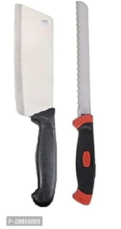 PRERNA Stainless Steel Chef's Chopper/Knife/Meat Cleaver 7''-thumb0