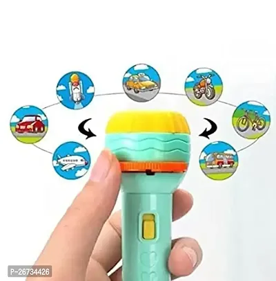 3 Slids, 24 Patterns Projector Flashlight Torch, Toy Kid sProjection Light Toy Education Learning