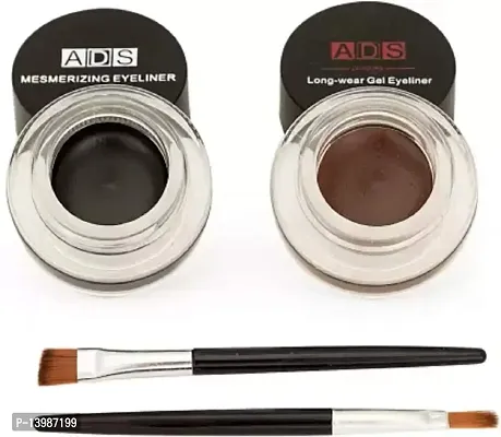 ADS 24 HOURS LONG WEAR GEL EYELINER 6 g (BLACK)