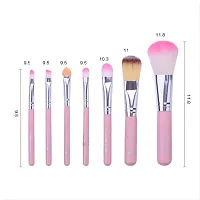 SWIPA Makeup Brush set of 7 with 6Pcs Sponge puff blender -(pack of 13)-thumb1