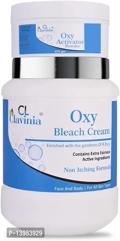 CLAVINIA Oxy Bleach Cream And avtivator ,1000ml-thumb0