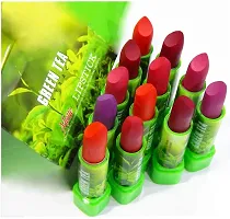 SWIPA Green Tea Lipstick Set Of 12(Multicolor)-thumb2