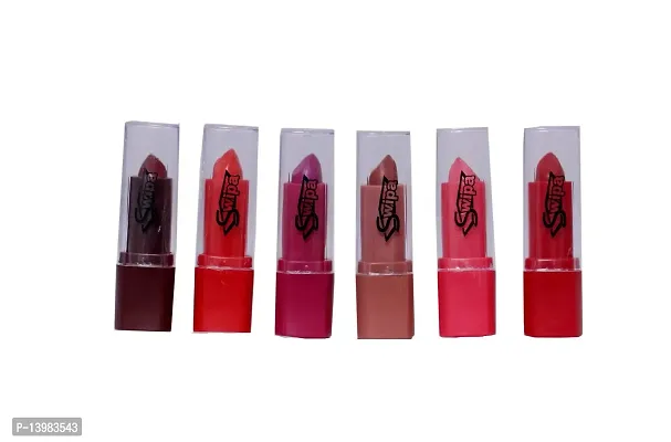 SWIPA Waterproof Long Wear Matte Lipstick Set Of-6-thumb2