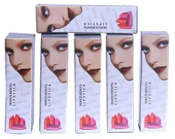 Belle Paris 6PCs Lipstick With 12 Pcs Eyeliner Multicolour-thumb3