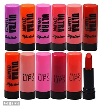 SWIPA ADS Ultra Ceramide Matte Lipstick Multicolor Combo Of 12