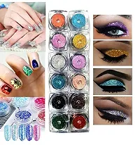 SWIPA Eyeliner,Mascara,15Shade Face Concealer,5Pcs Makeup Brush,2Pcs Puff,6Pcs Glitter Eyeshadow-thumb4