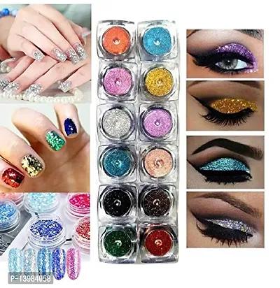 SWIPA Eyeliner,Mascara,15Shade Face Concealer,5Pcs Makeup Brush,2Pcs Puff,6Pcs Glitter Eyeshadow-thumb5