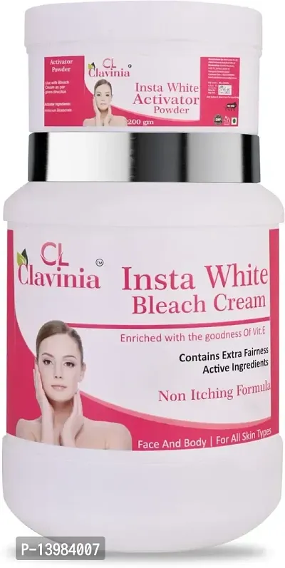 CLAVINIA Insta White Bleach cream and activator,1000ml-thumb0