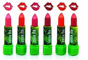 SWIPA Green Tea Lipstick Set Of 12(Multicolor)-thumb1