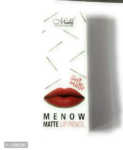 Me Now Soft Matte Lip Pencil (Multicolour)-thumb3