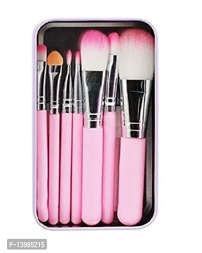 Swipa professional makeup combo for attractive look-SDL210034(BB rose cream, red pink lipstick, eyeliner mascara, primer, foundation(30ml), 2in1 compact, puff, 5pcs makeup brush, kajal pencil)-thumb4