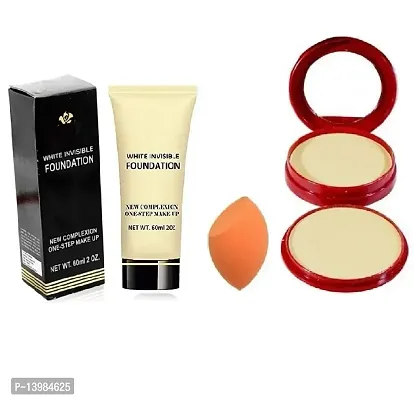 SWIPA Foundation(60ml),2in1 Compact Powder,Blunder Puff