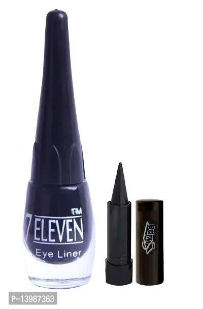 SWIPA Kajal+2in1 Foundation And Concealer Duble Action+7Eleven Eyeliner (4 Items in the set)-thumb3