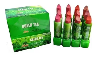 Swipa Green tea Extraxt matte lipstick set of 12,kajal,black eyeliner-SDL210073-thumb1