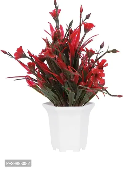 Decorative Artificial Plant With Plastic Pot