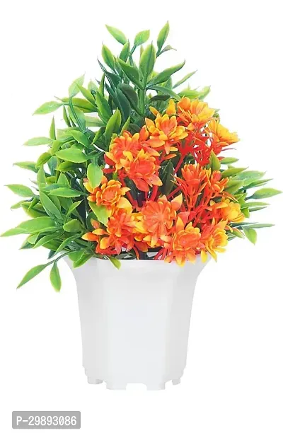 Decorative Artificial Plant With Plastic Pot