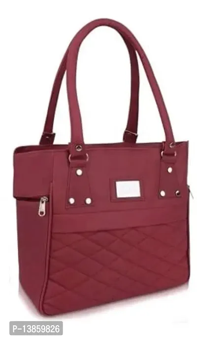 Stylish Fancy PU Solid Handbags For Women