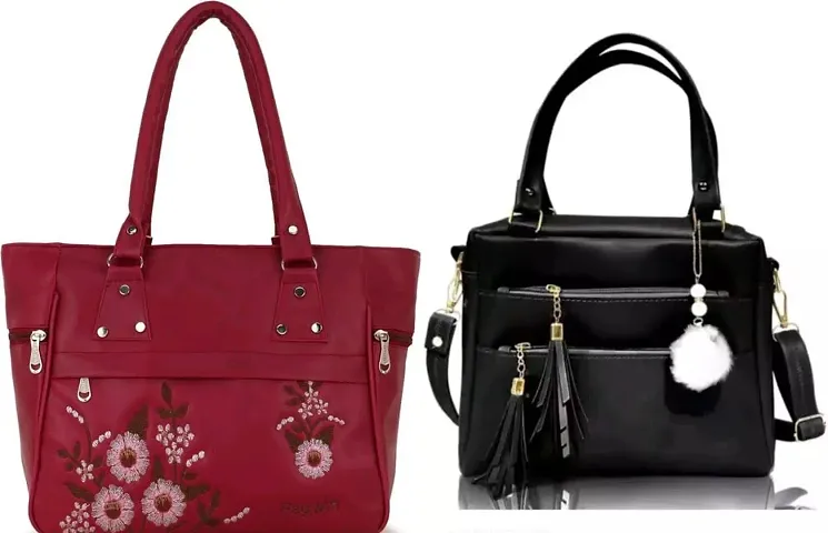 Stylish PU Handbags Combo For Women