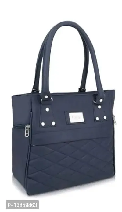 Stylish Fancy PU Solid Handbags For Women-thumb0