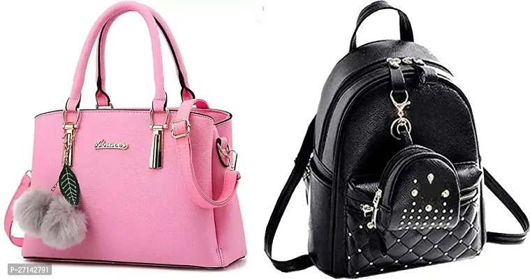 Combo Of 2 Gorgeous Stylish Bags For Women-thumb0