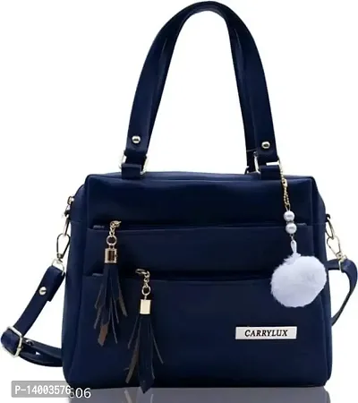 Blue Regular Hand Bag