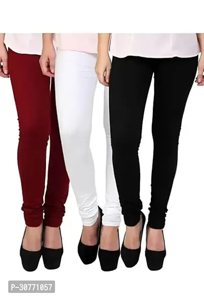 Stylish Solid Legging for Women Pack of 3-thumb0