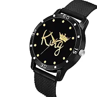 Green Scapper New Luxury Black King Printed Analog Watch for Boys-thumb2
