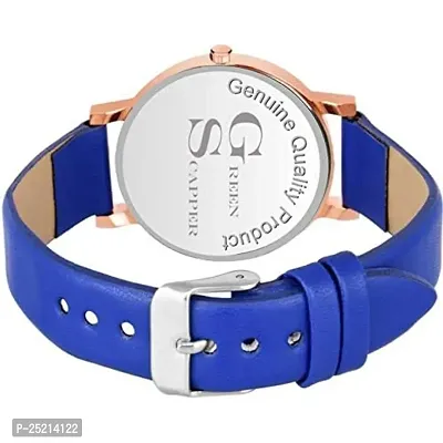 Green Scapper Multicolor Analog Watches for Girls  Women-1296 (Blue)-thumb3