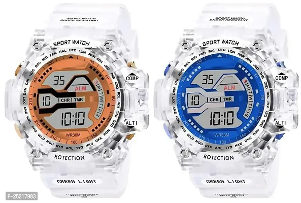 Green Scapper Digital Watches for Boys  Men-2425 (Off-White 3)