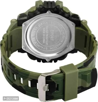 Green Scapper Green Army LED Digital Watch for Kid's-Children's-Boy's  Girl's-4523-thumb3
