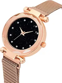 Green Scapper Analogue Girls' Watch (Rose-Gold Metal Strap) (Rose Gold)-thumb1