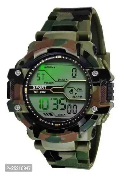 Green Scapper Army Series Digital Watches for Men-4151