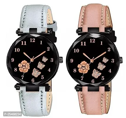 New Luxury Pack of 2 Analog Watch for Women  Girls