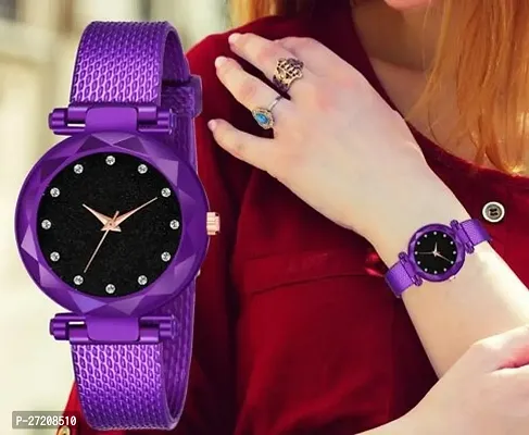 New Luxury Analog Watch for Women  Girls-thumb0