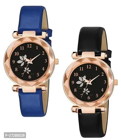 New Luxury Pack of 2 Analog Watch for Women  Girls