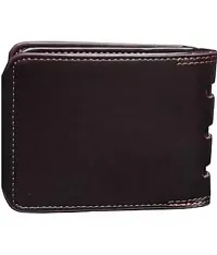 Men Casual Brown Artificial Leather Card Holder By Amor Benison-thumb1