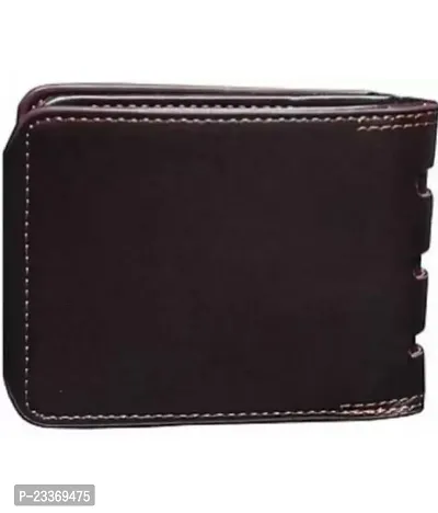 Men Casual Brown Artificial Leather Card Holder By Amor Benison-thumb2