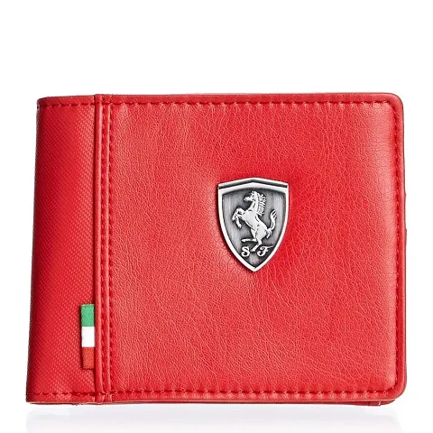 Stylish Pu Leather Solid Wallet for Men