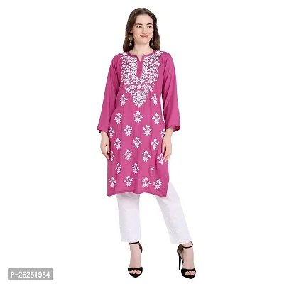 Lucknowi Rayon  Kurta-thumb0