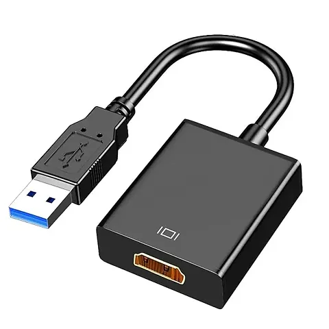 Usb To Hdmi Adapter, Usb 3.0/2.0 To Hdmi Cable Multi-Display Video Converter- Pc Laptop Windows 7 8 10,Desktop, Laptop, Pc, Monitor, Projector, Hdtv.