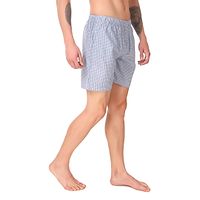 Men Checked Cotton Blend Boxer-thumb2