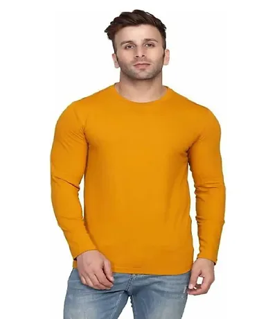 Men's Cotton Blend Full Sleeve T Shirt