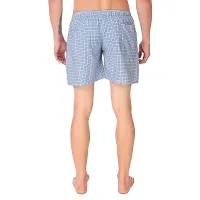 Stylish Multicoloured Cotton Blend Checked Basic Boxer For Men Pack Of 3-thumb1