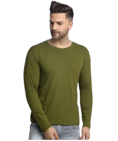 Trendy Polyester Tees For Men 