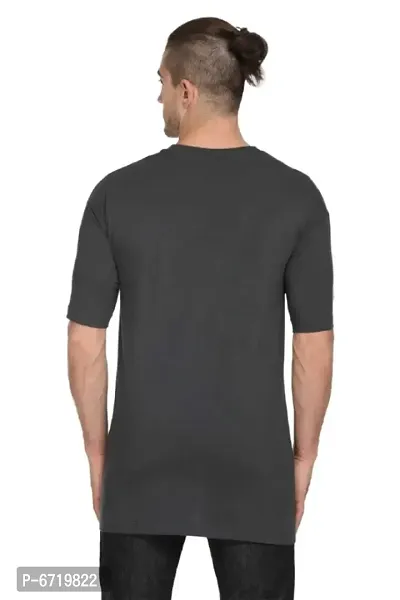 Fidato Mens Half Sleeves Round Neck T-shirt-thumb2