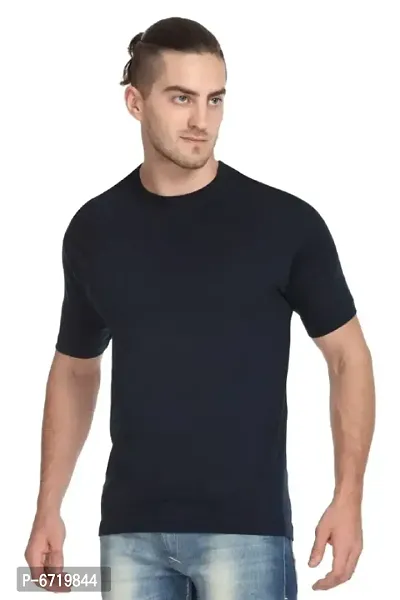 Fidato Mens Half Sleeves Round Neck T-shirt-thumb5